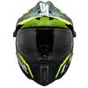 LS2 MX701 EXPLORER-06 HPFC SPIRE adventure helma zelená/H-V-žlutá vel.M